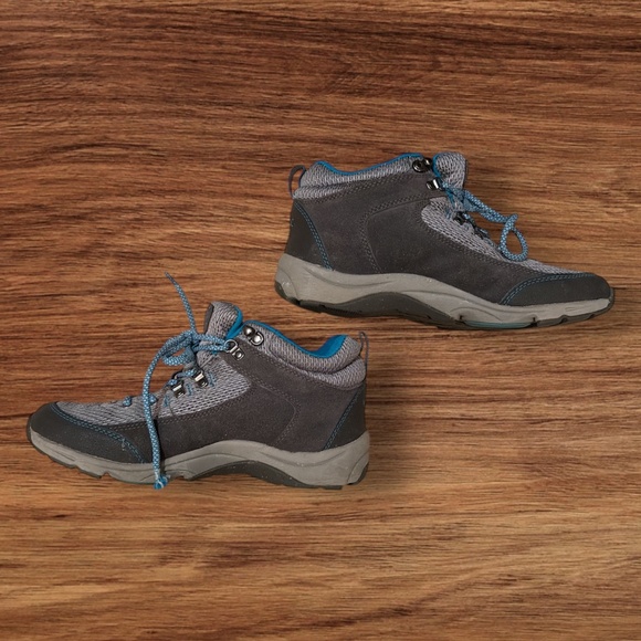 Vionic Cypress Hiking Boots Womens Size 8.5 Trail Outdoors Grey Blue - Picture 6 of 8